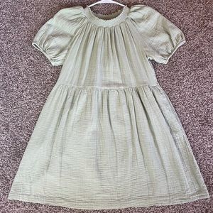 Soft cotton babydoll dress with pockets
